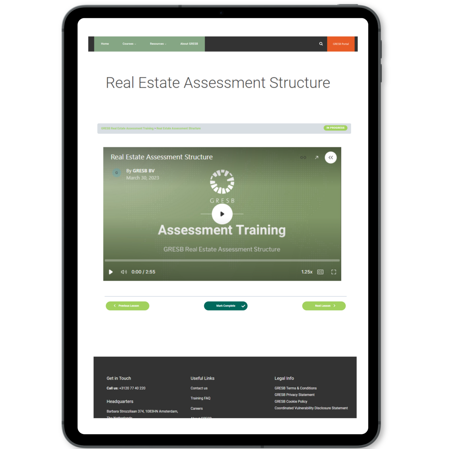 2024 GRESB Assessment resources and training GRESB