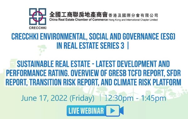 CRECCHKI Environmental, Social and Governance (ESG) in Real Estate Series, GRESB Events