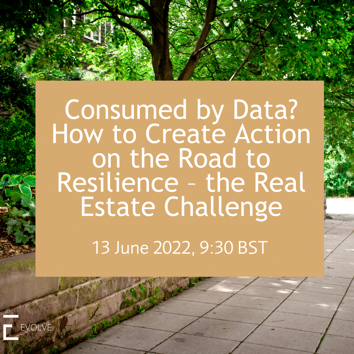 Consumed by data How to create action on the road to resilience 8211 The Real Estate Challenge