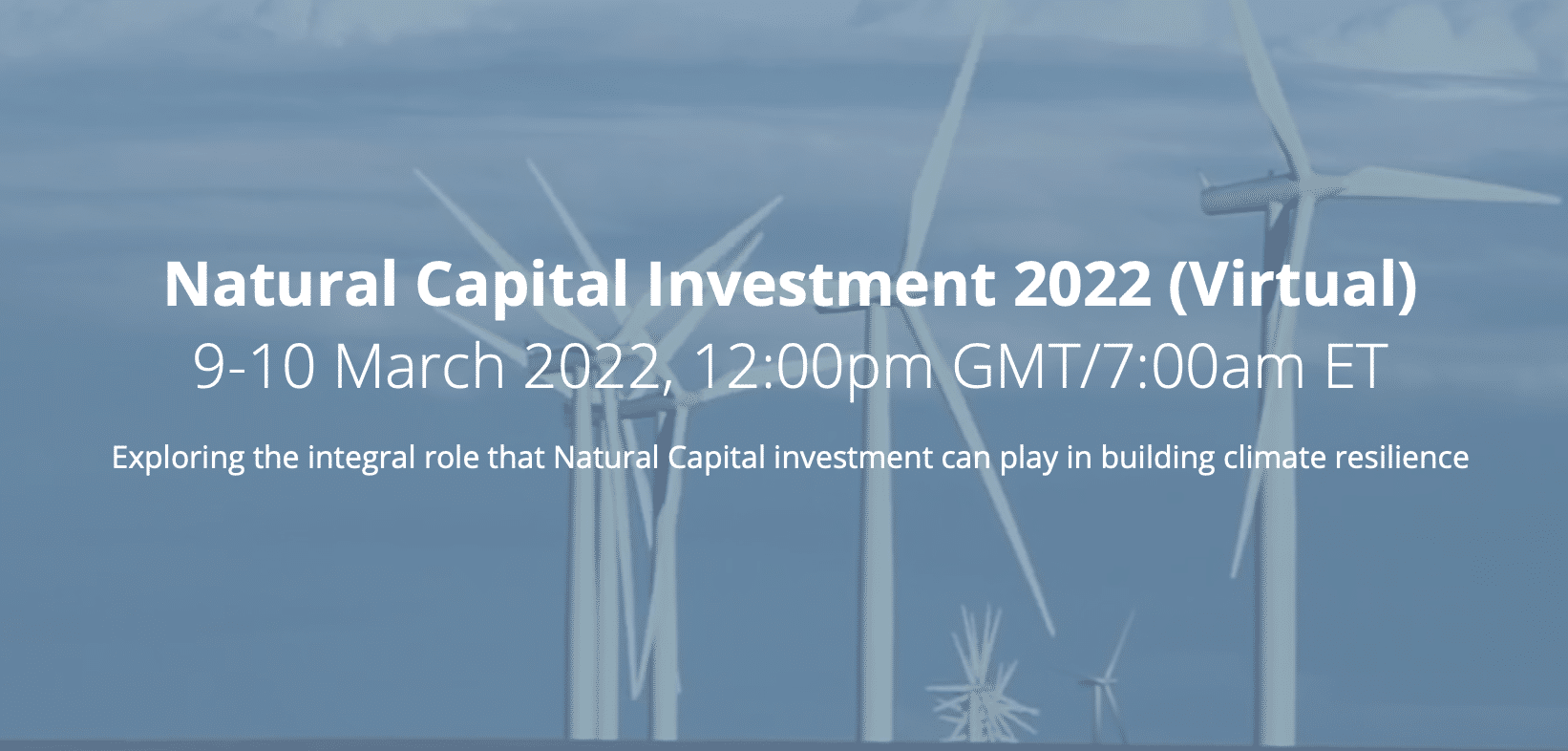 Natural Capital Investment 2022