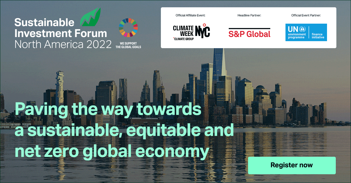Sustainable Investment Forum North America 2022