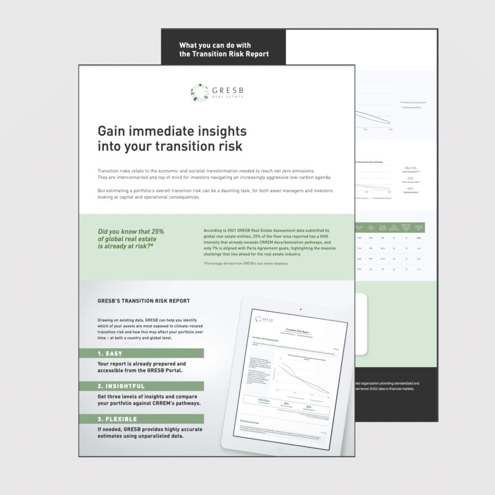 Transition Risk Report Resources