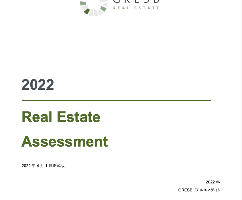 2022 Real Estate Assessment Japanese